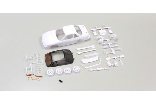 Kyosho NISSAN SILVIA S13 White body set (w/Wheel)