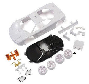 Kyosho MZN181 McLaren F1 LM White Unpainted Body Set (w/Wheel) Mini-Z MR-03