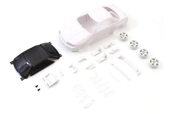 Kyosho MZN201 Skyline GT-R R32 White Body Set w/Wheel Mini-Z