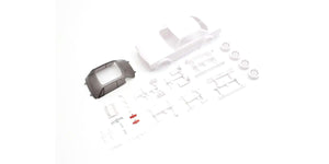 Kyosho Nissan Skyline 2000GT-R (KPGC10) Tuned Version White Body Set (w/Rim for AWD)