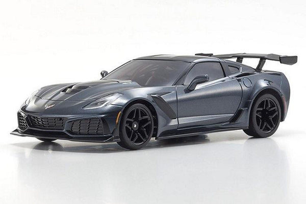 Kyosho ASC MR-03W-MM Chevrolet Corvette ZR1 Shadow Gray Metallic Mini-Z Body