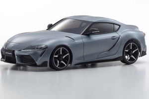 Kyosho mzp450gm MINI-Z Body Toyota GR Supra Matt Storm Gray Metallic