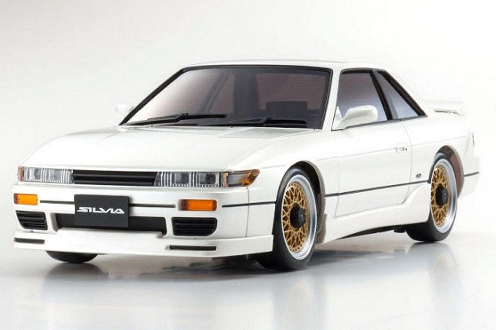 Kyosho ASC MA-020 Nissan Silvia K's (S13) w Aero Kit Pearl White MINI-Z Body