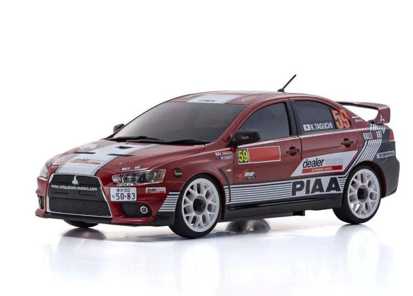 Kyosho MZP462M ASC MA020 Mitsubishi Lancer Evolution X Mitsubishi Dealer Tteam Body