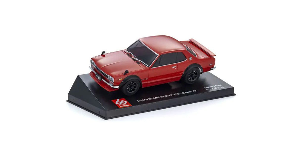 Kyosho ASC Nissan Skyline 2000GT-R KPGC10 Tuned Version Red Kyosho 60th Mini-Z