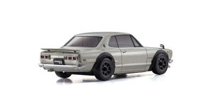 Kyosho ASC MA-020 Nissan Skyline 2000GT-R (KPGC10) Tuned Version Body, Silver