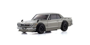 Kyosho ASC MA-020 Nissan Skyline 2000GT-R (KPGC10) Tuned Version Body, Silver