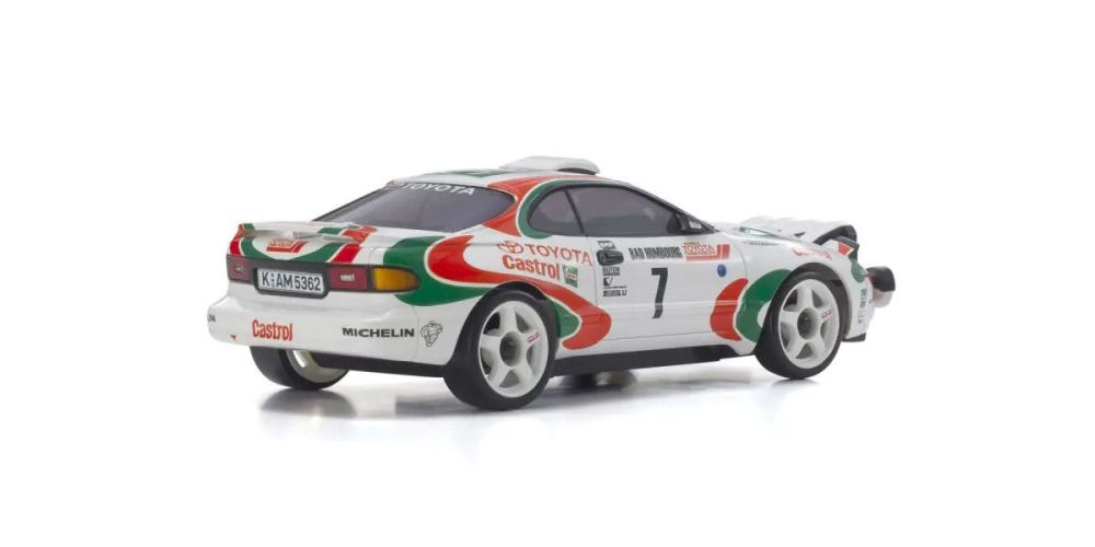 Kyosho ASC MA-020N Toyota Celica Turbo 4WD No.7 WRC 1993 Juha Kankkunen