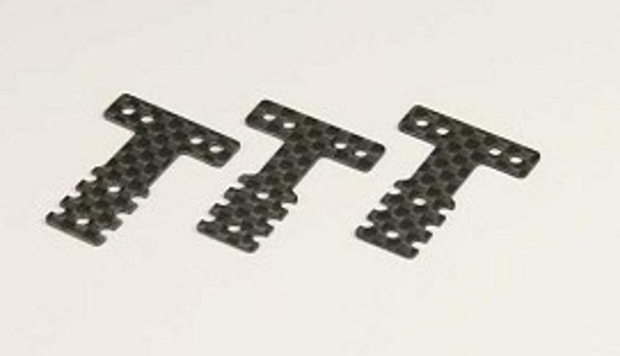 Kyosho MZW403 MM/LM-Type Carbon Fiber Rear Suspension Plate Set MR-03