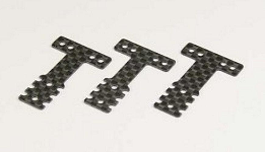 Kyosho MZW404 RM/HM-Type Carbon Fiber Rear Suspension Plate Set MR-03