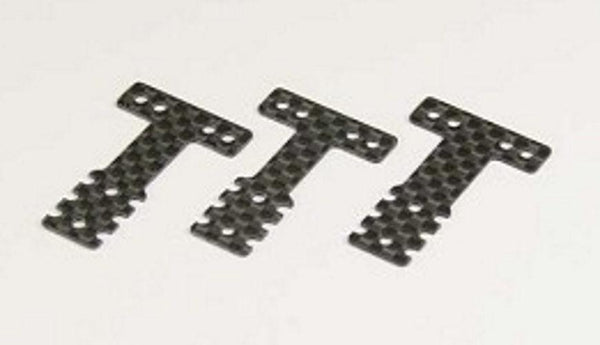 Kyosho MZW404 RM/HM-Type Carbon Fiber Rear Suspension Plate Set MR-03