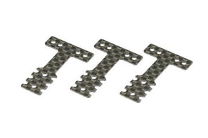 Kyosho MZW404S Carbon Rear Suspension Plate (Soft/RM/HM/3pieces)