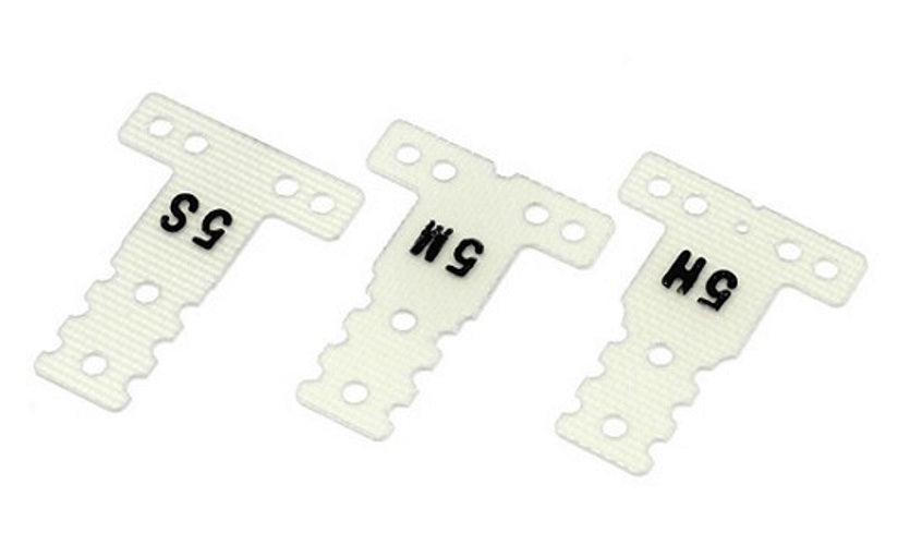 Kyosho MZW437 FRP Rear Suspension Plate Set (0.5 /MR03MM /LM/ MM2)