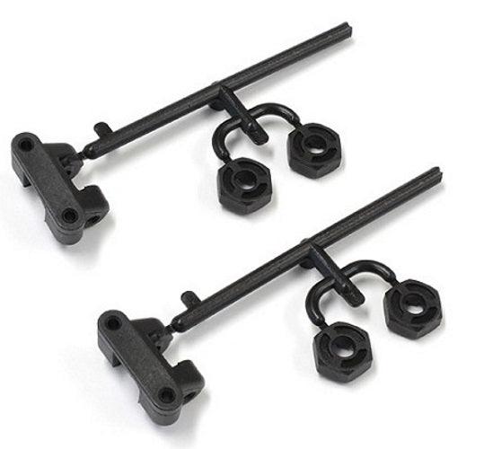 Kyosho OL003-1 Rear Suspension Mount & Wheel Hub For Outlaw Rampage