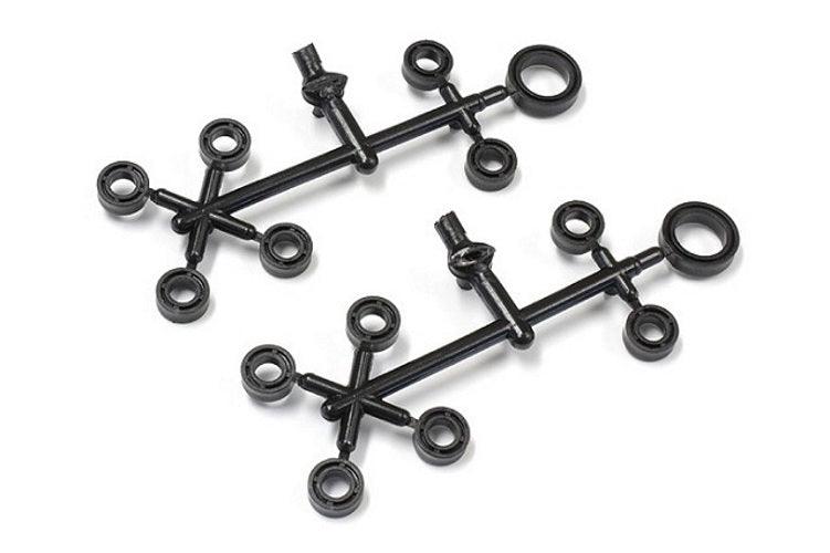 Kyosho OL015-2 Pom Bearing (5x10x4 /12pcs /Black) For Outlaw Rampage