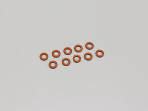 Silicone O-Ring(P5/Orange)10pcs
