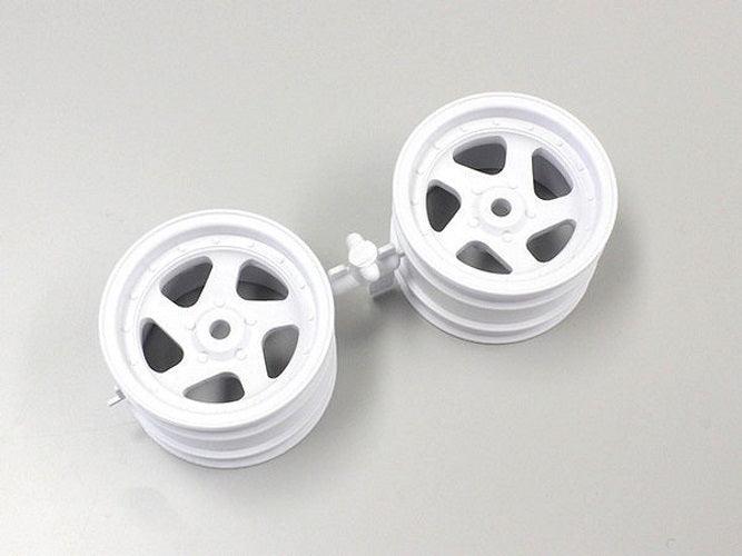 Kyosho OTH244W 5 Spoke Wheel (White / 1Pair) Optima