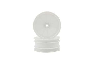 Kyosho 2.2 Dish Wheel (Front/White/2pcs)