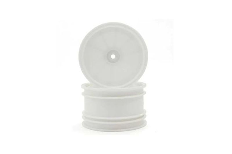 Kyosho 2.2 Dish Wheel (Rear/White/2pcs)