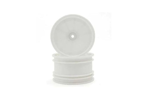Kyosho 2.2 Dish Wheel (Rear/White/2pcs)