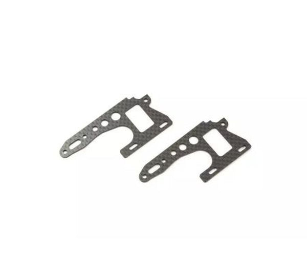 Kyosho Carbon Front Side Plate (2pcs/OPTIMA)