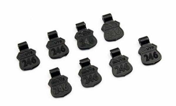 Kyosho R246-9003 Rubber Knob (8) for Body Pin