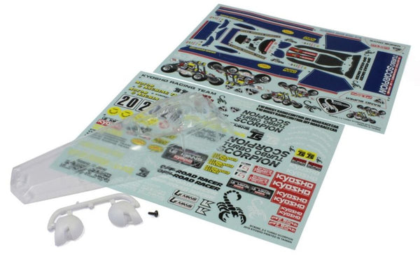 Kyosho Clear Body Set (Turbo Scorpion)