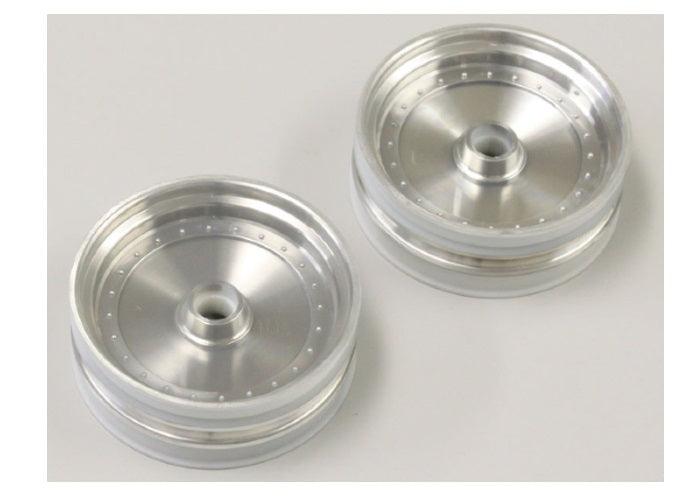 Kyosho SCH001SC Satin Chrome Front Wheel Set (2) Scorpion 2014