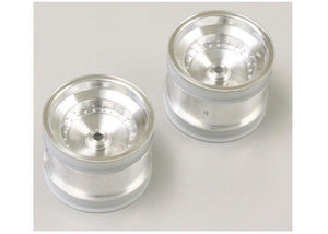 Kyosho SCH002SC Satin Chrome Rear Wheel Set (2) Scorpion 2014