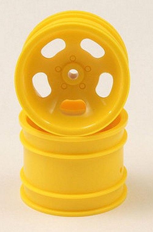 Kyosho SCH004Y Rear Wheel (Yellow /2pieces /Beetle 2014)
