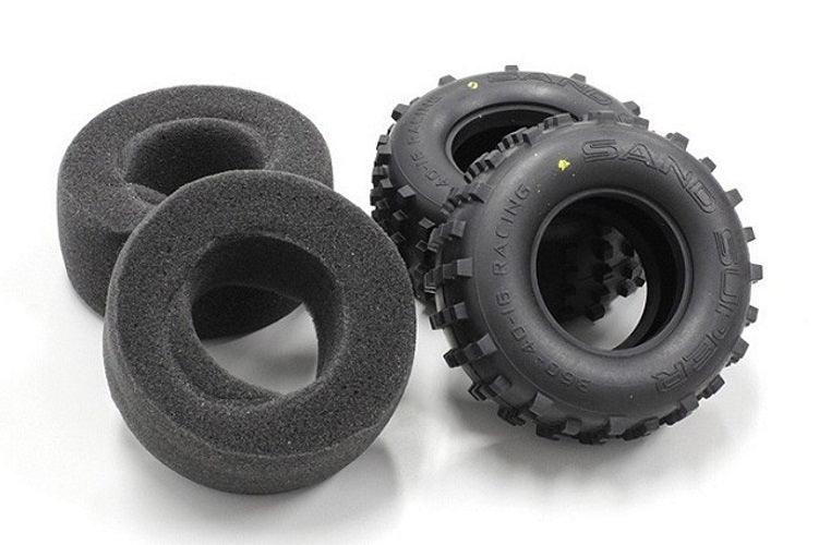 Kyosho SCT002MB Rear Tires (Medium /2Pieces w/Inner) Scorpion 2014