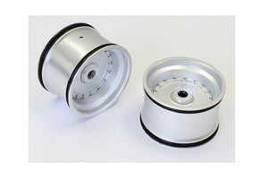 Kyosho SXH002S Silver Rear Wheel Set (2) Scorpion XXL