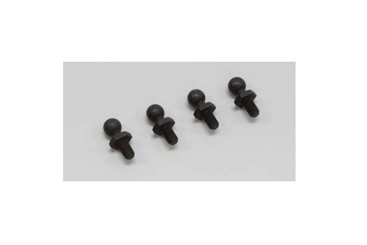Kyosho UM129 4.8mm Short Ball Stud (4) Lazer ZX-5 Ultima RT5 RB6 SC RT6 DB RB5