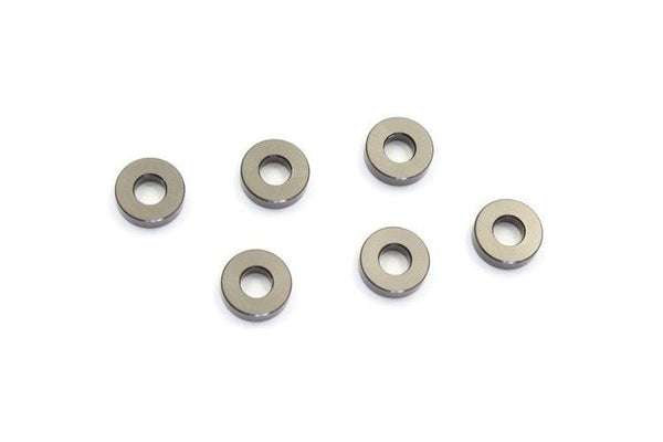 Kyosho W0144GM 3x7x2mm Aluminum Collar Washer (6) Ultima RB5 RB6 SC Lazer ZX-5