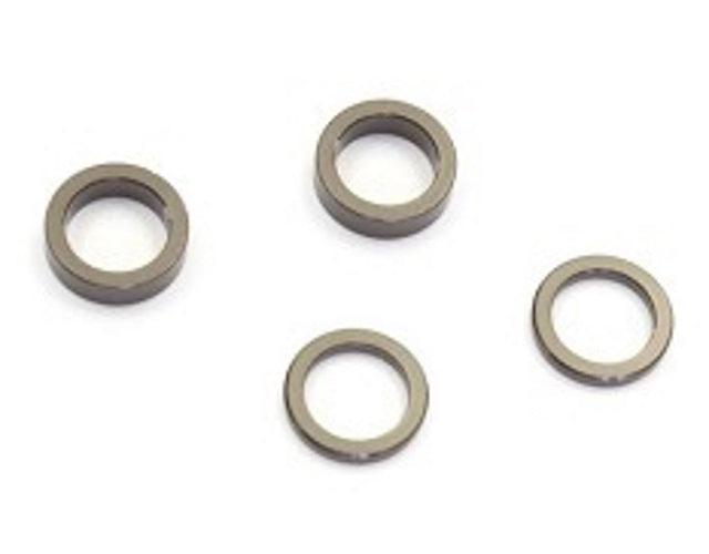Kyosho W0149GM Aluminum Collar (5x7x1mm/2mm/Gunmetal)