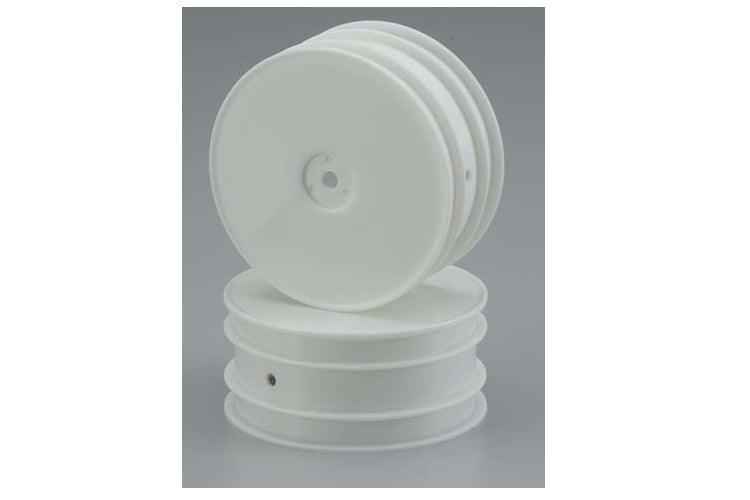 Kyosho W5201W Flush 4WD Front Wheel White (2) Lazer ZX-5