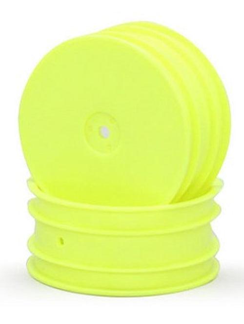 Kyosho W5201YB Front Wheel (4WD /2.2-inch /Yellow /2pieces)