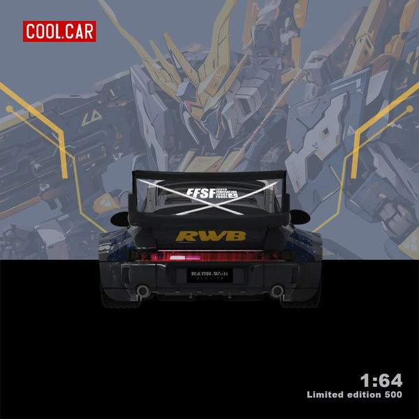 Cool Car Porsche RWB 964 BANSHEE MECHA Livery Ordinary 1:64
