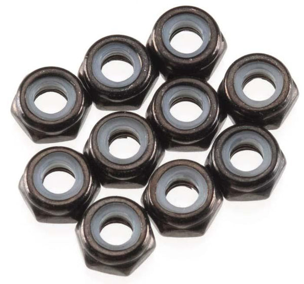 Axial AXA1052 Nylon Locking Hex Nut M3 Wraith XR10 EXO Score Bomber SCX10 MAX-D