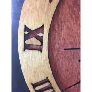 CCHobbyFun Legend of Zelda Breath of the Wild Stained Wood Laser Cut Clock