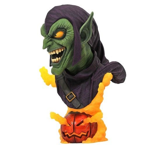 ToyShnip Legends in 3D Marvel Green Goblin 1/2 Scale Resin Bust — Action Figure