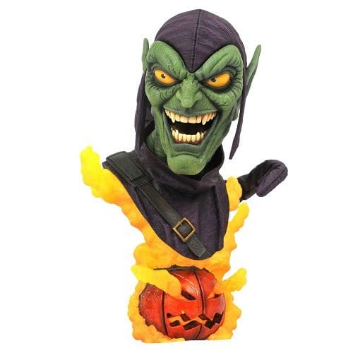 ToyShnip Legends in 3D Marvel Green Goblin 1/2 Scale Resin Bust — Action Figure