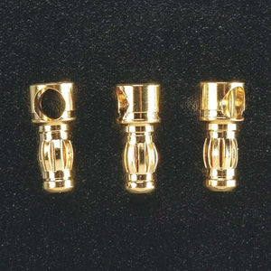Great Planes Gold Plate Bullet Connector Male 3.5mm (3) GPMM3112