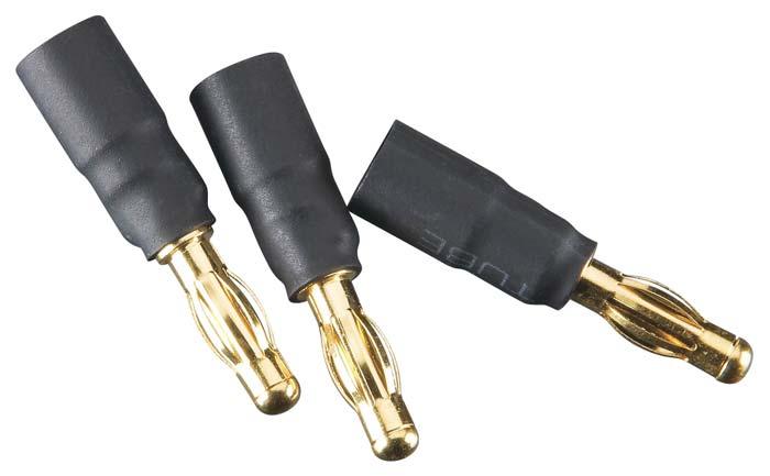 Great Planes 4mm Male/6mm Female Bullet Adapter (3) GPMM3118
