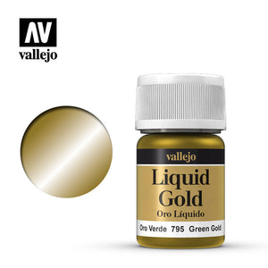 Little Shop of Magic Model Color: Liquid Gold - Green Gold #216 — Miniatures