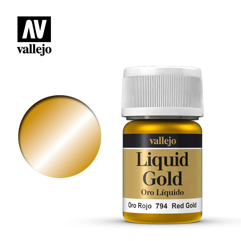 Little Shop of Magic Model Color: Liquid Gold - Red Gold #215 — Miniatures