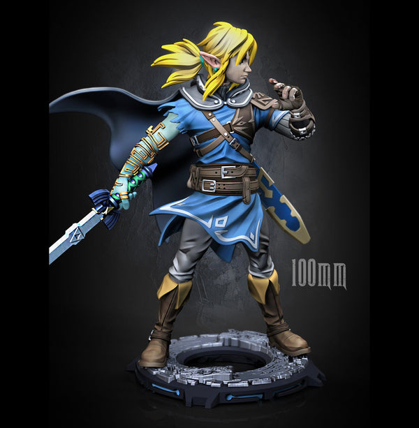 Silent Warrior - Link Inspired Miniature