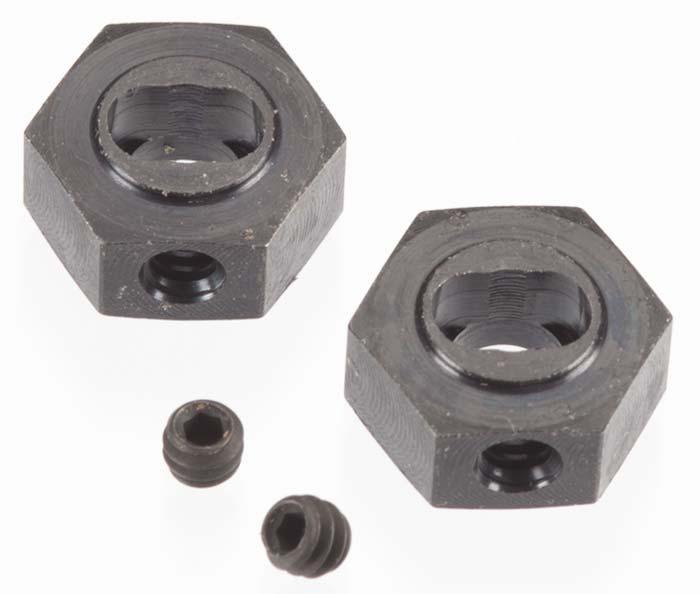 MIP 12140  Hex Adapter X-Duty CVDT 12mm (2) Slash Stampede Nitro Rustler