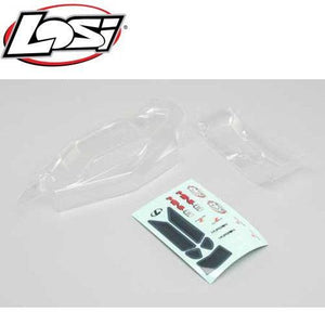 Losi LOS210021 Clear Body/Wing Mini-B - Echo Six Hobbies