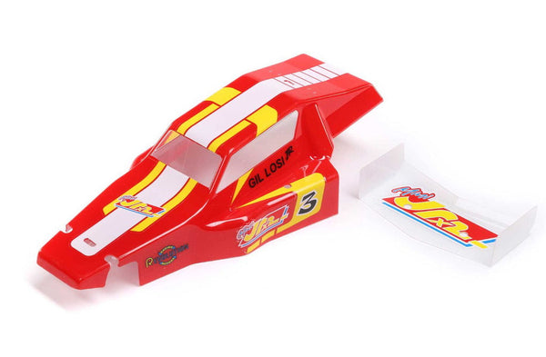 Losi LOS210026 Body & Wing Red Mini JRX2